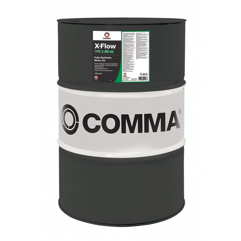 Моторне масло Comma  X-FLOW TYPE G 5W40 199л (1шт/уп)