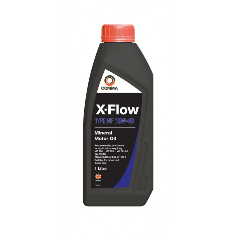 Моторне масло Comma  X-FLOW TYPE MF 15W40 1л (12шт/уп)