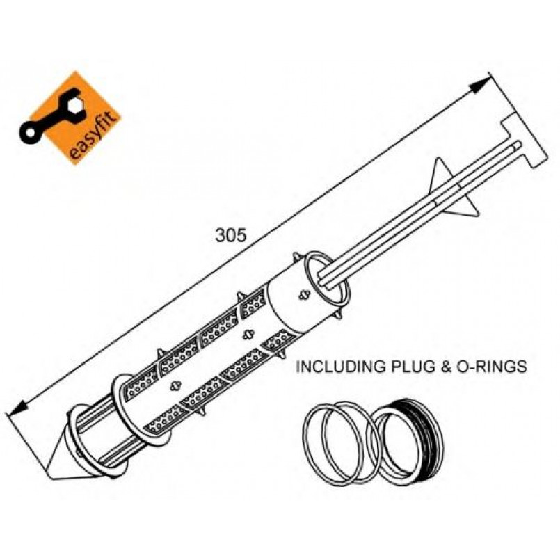 33178 NRF Осушувач кондиціонера Ford Galaxy Seat Alhambra VW Sharan 1.8-2.8 03.95-06.15