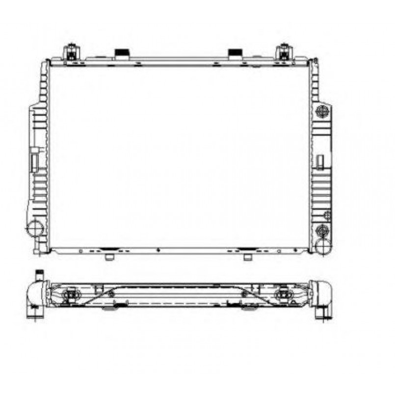 55320 NRF Радіатор охолодження