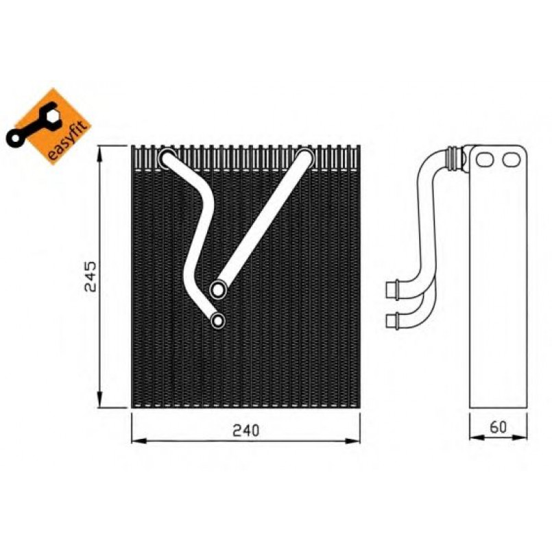 36109 NRF Випарювач кондиціонера