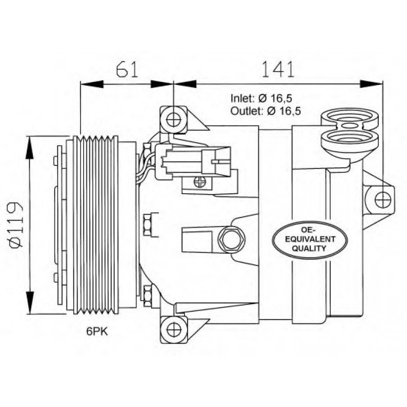 Повітряний фільтр Asam 32021
