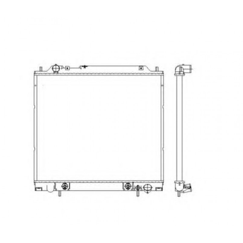 55343 NRF Радіатор охолодження