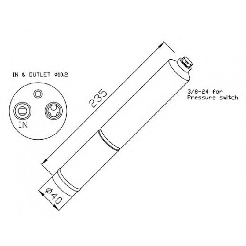 33224 NRF Осушувач кондиціонера