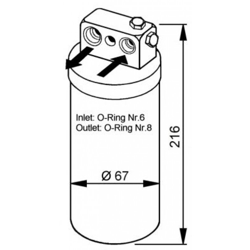 33104 NRF Осушувач кондиціонера