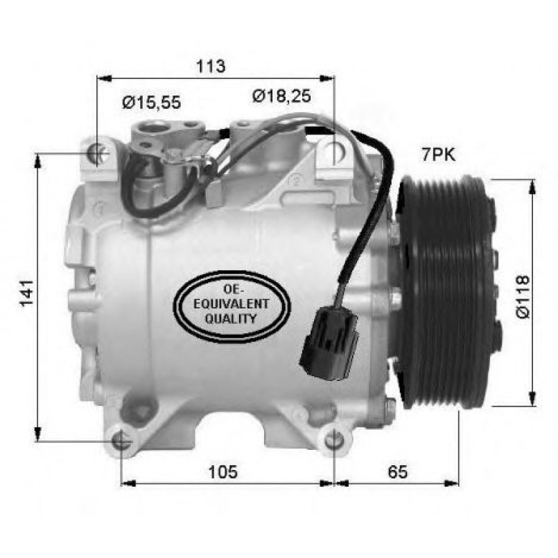 32726 NRF Компресор кондиціонера