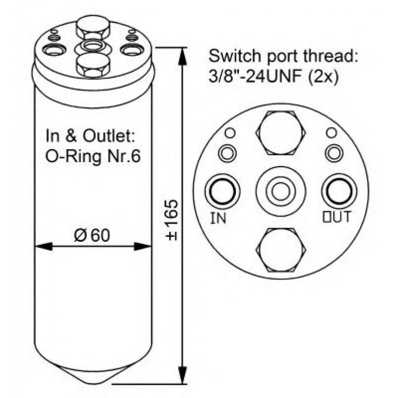 33125 NRF Осушувач кондиціонера