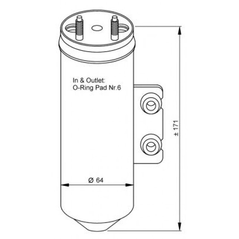 33198 NRF Осушувач кондиціонера
