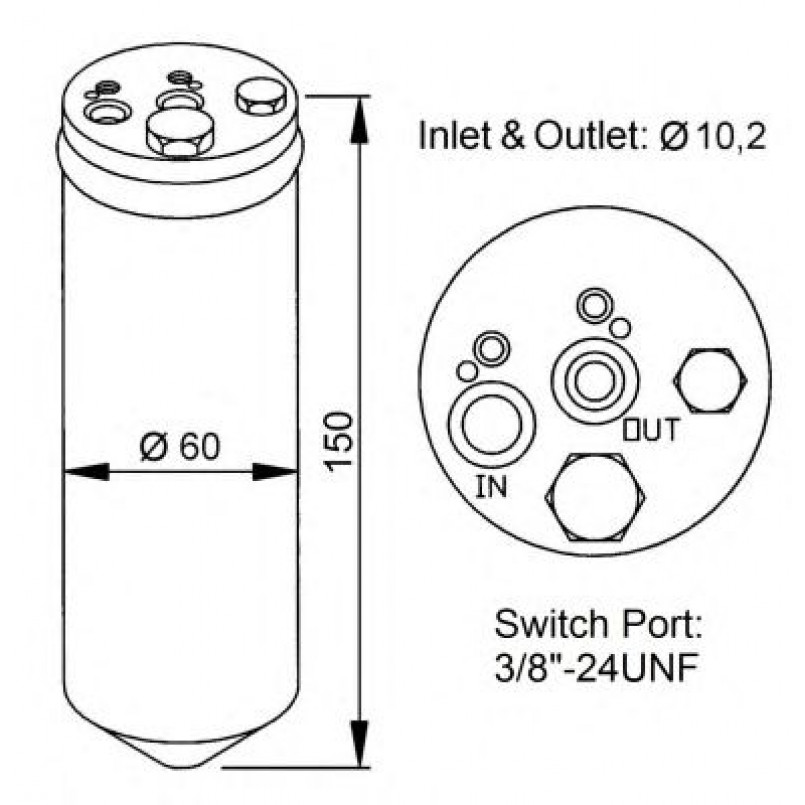 33137 NRF Осушувач кондиціонера