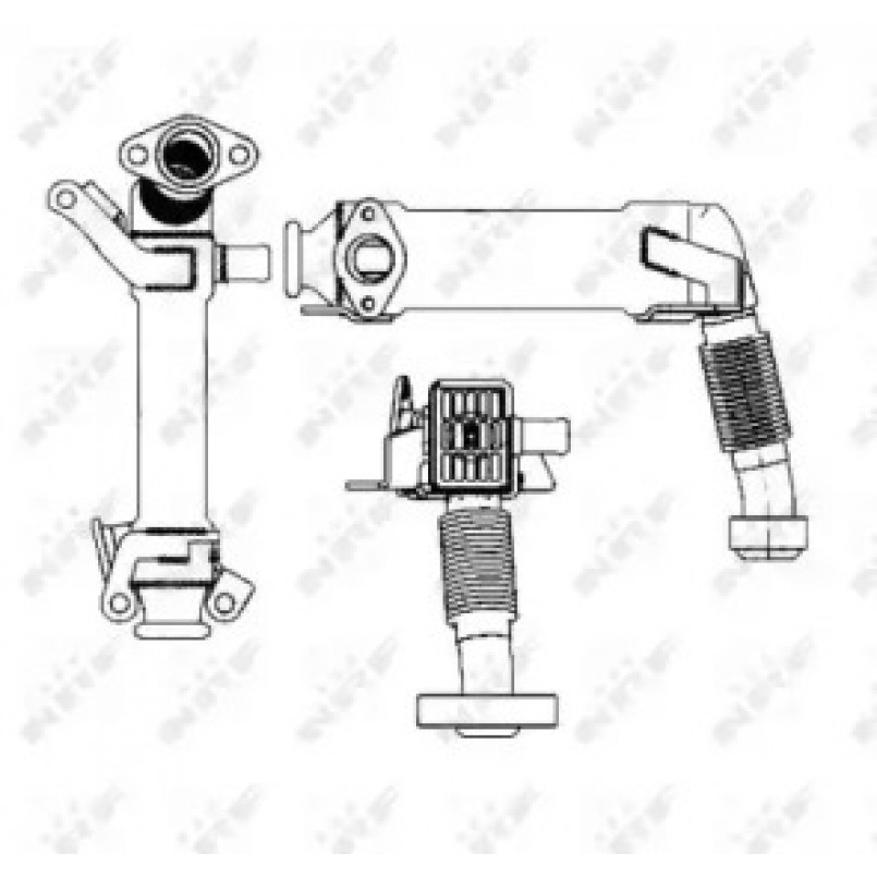 48001 NRF Модуль рециркуляціі відпрацьованих газів