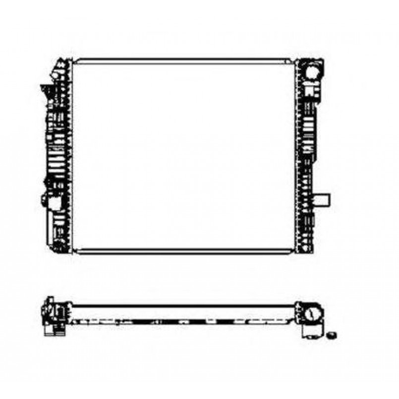 50587 NRF Радіатор охолодження