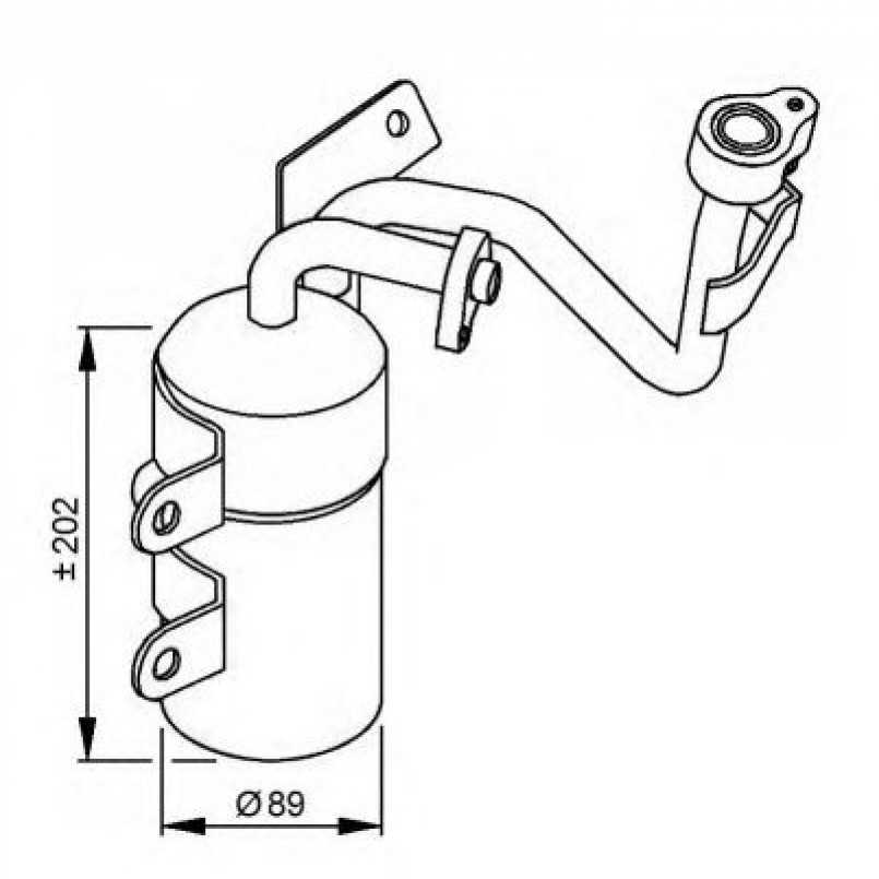 33307 NRF Осушувач кондиціонера