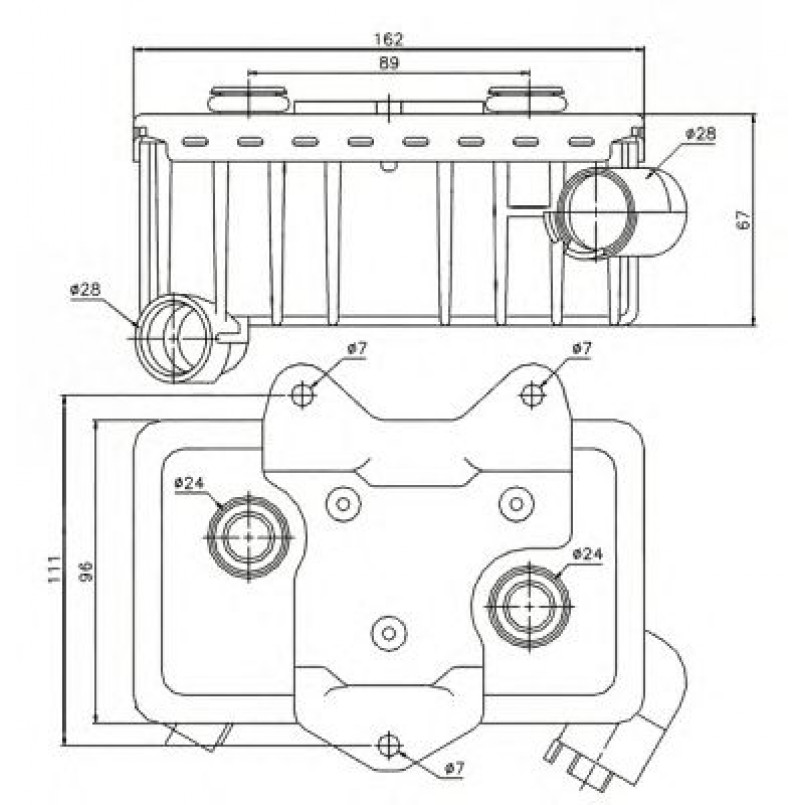 31181 NRF Радіатор масляний