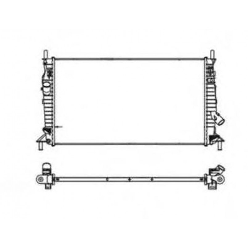 53403 NRF Радіатор охолодження