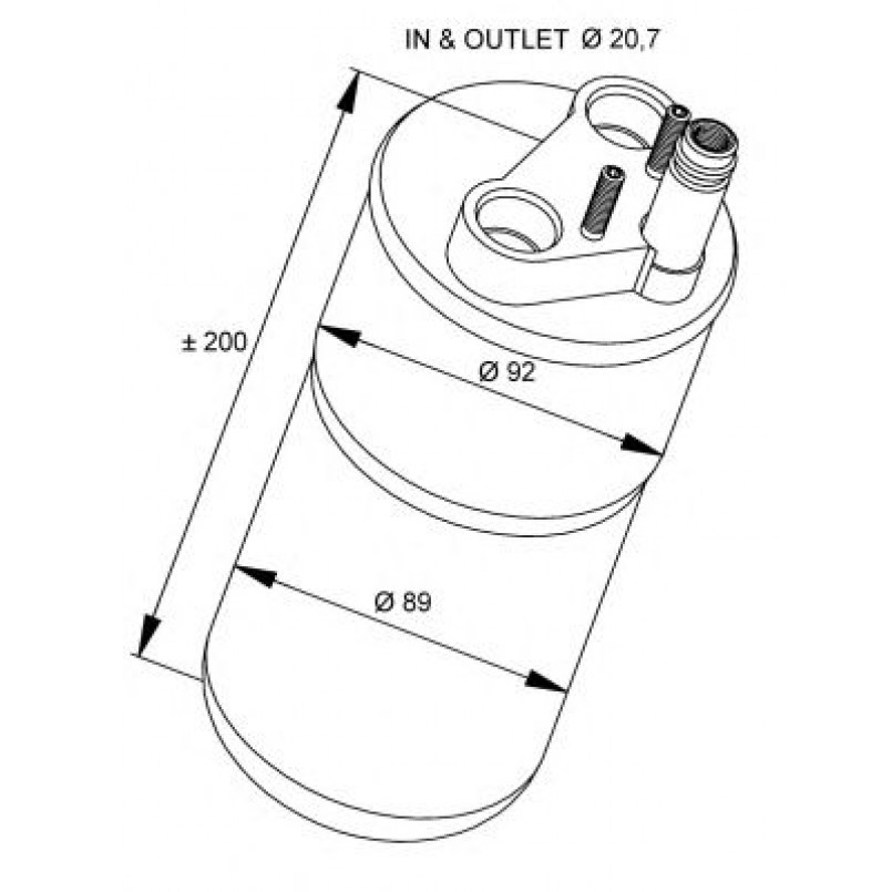 33216 NRF Осушувач кондиціонера