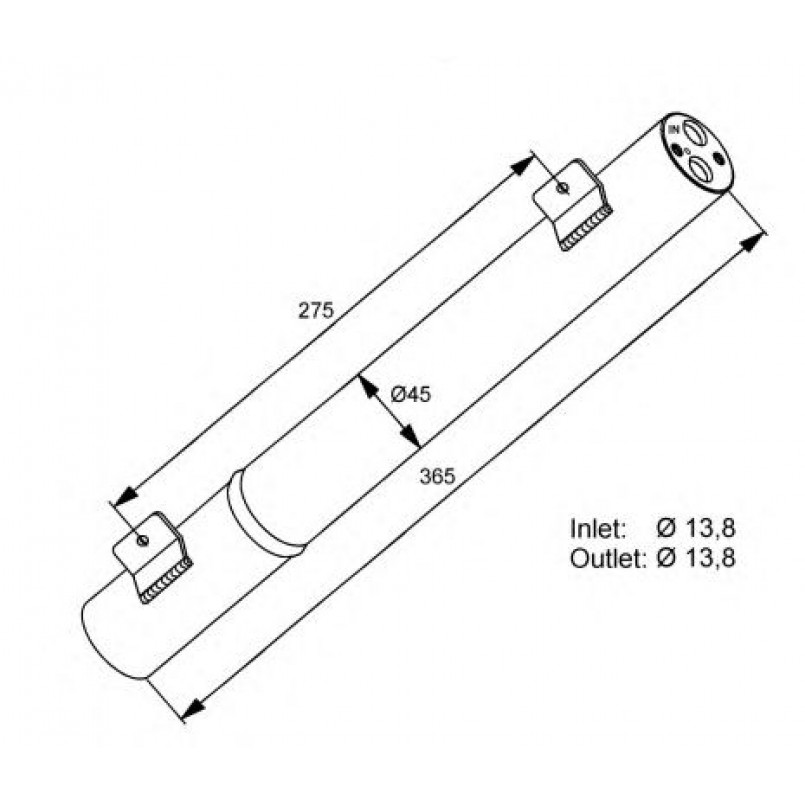 33308 NRF Осушувач кондиціонера