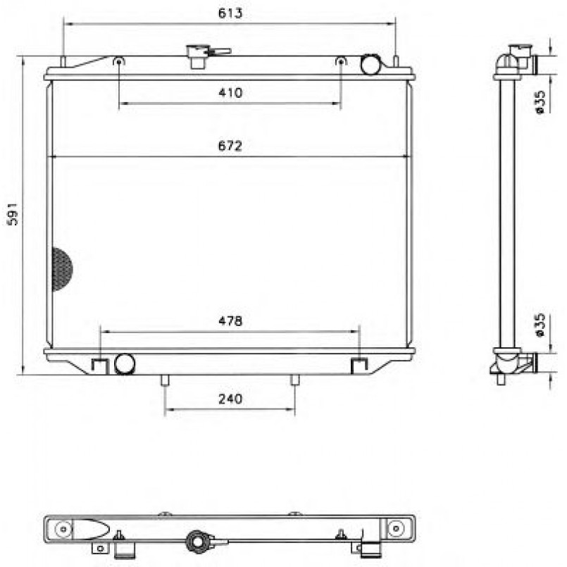 Механізм склоочисника AIC 52082