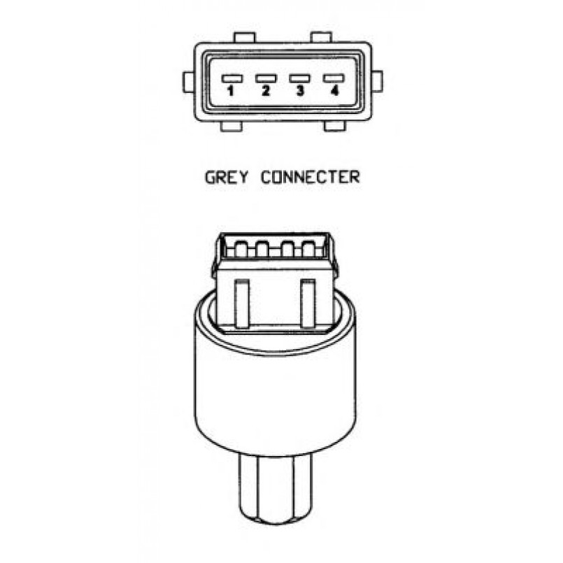 38928 NRF Пневмовимикач AC