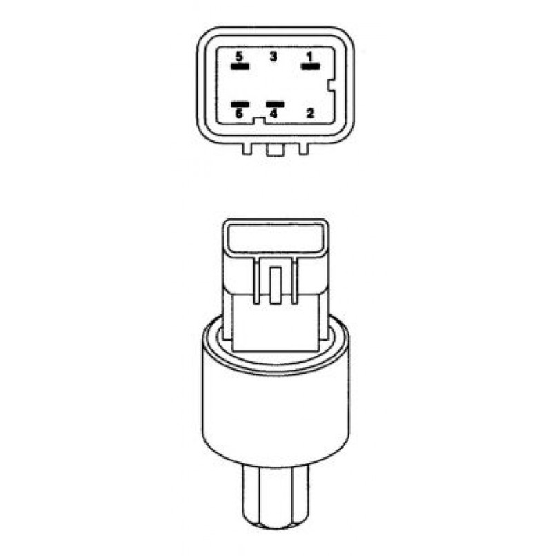38929 NRF Пневмовимикач AC