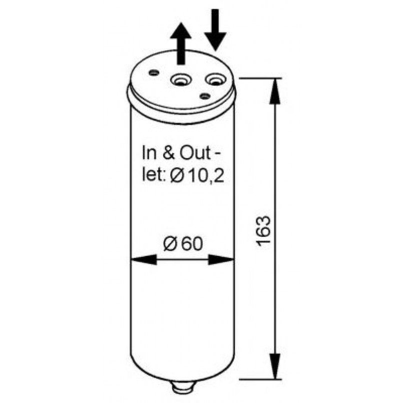 33023 NRF Осушувач кондиціонера
