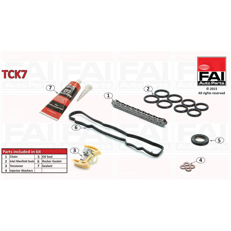 TCK7 FAI Ланцюг ГРМ, комплект