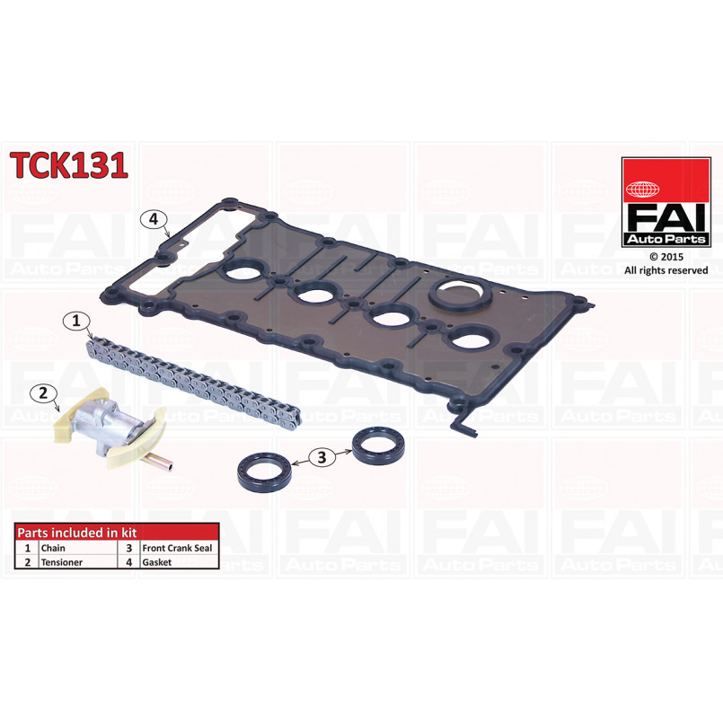 TCK131 FAI Ланцюг ГРМ, комплект