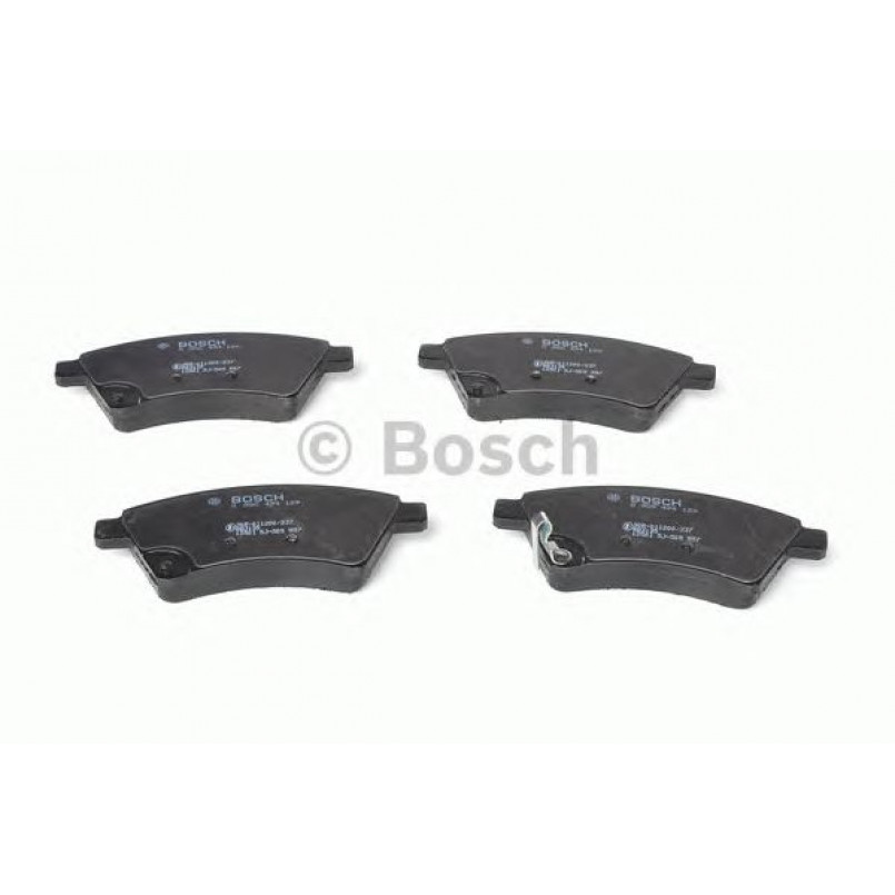 0986494129 BOSCH Гальмівні колодки до дисків