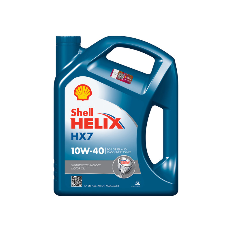 SHELL Helix HX7 10W-40, 5L (x3)