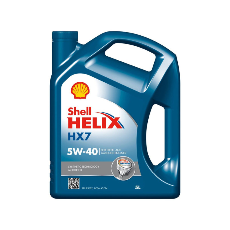 SHELL Helix HX7 5W-40, 5L (x3) олива моторна