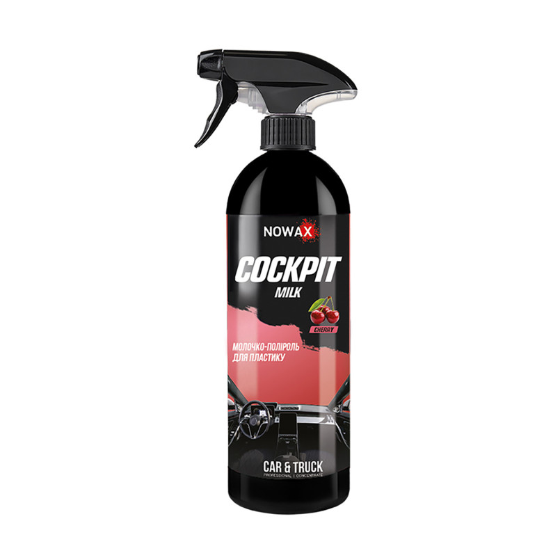 NOWAX Молочко для панелі приладів NOWAX COCKPIT MILK CHERRY 750ML