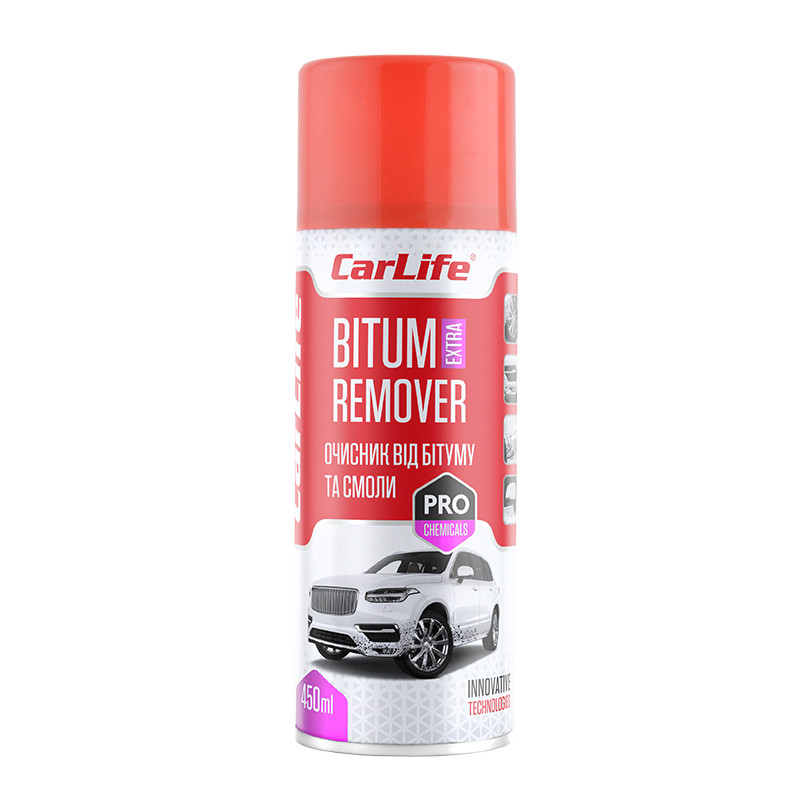 CARLIFE Очисник від бітуму та смоли BITUM REMOVER 450 ml (24шт/уп)