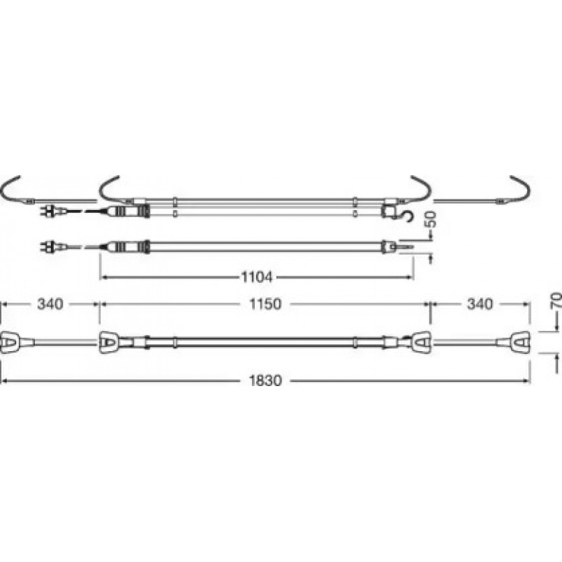 ЛІХТАР LEDIL104 INSPECTION LAMP OSRAM
