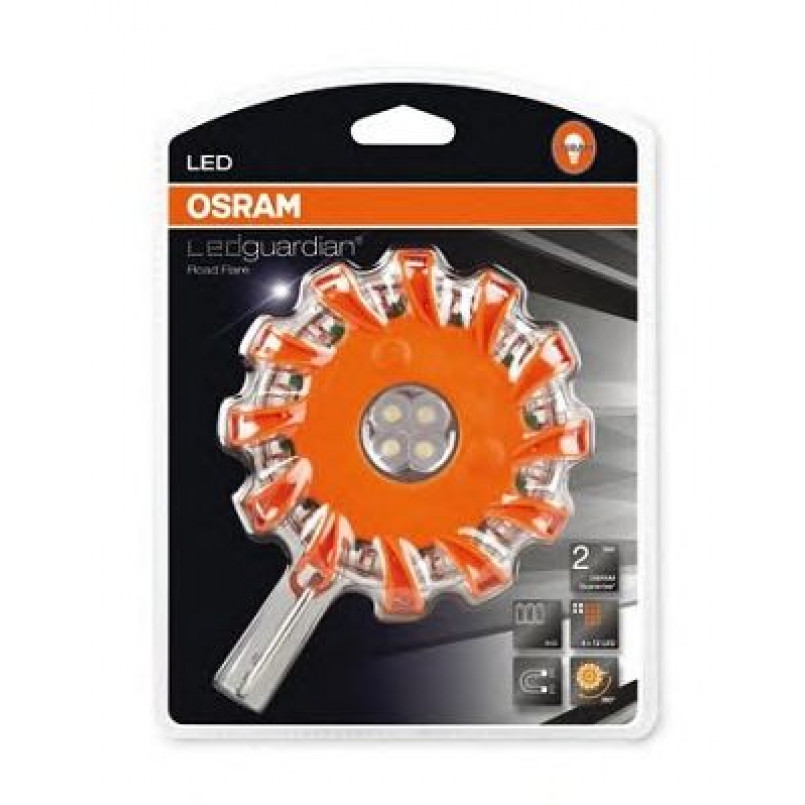 ЛІХТАР ROAD FLARE ORANGE 4.5V BLI1 OSRAM