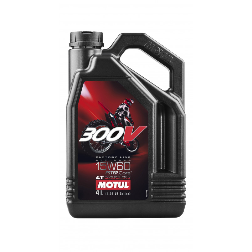 Олива моторна MOTUL 300V 4T Factory Line Off Road SAE 15W60 4х4 L