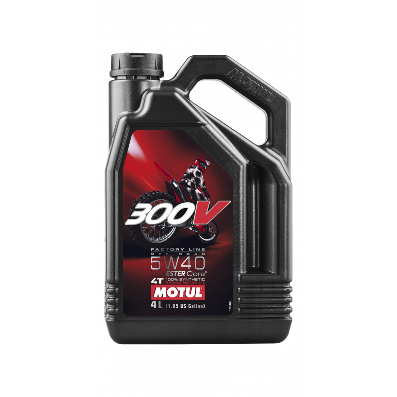 Олива моторна MOTUL 300V 4T Factory Line Off Road SAE 5W40 4х4 L
