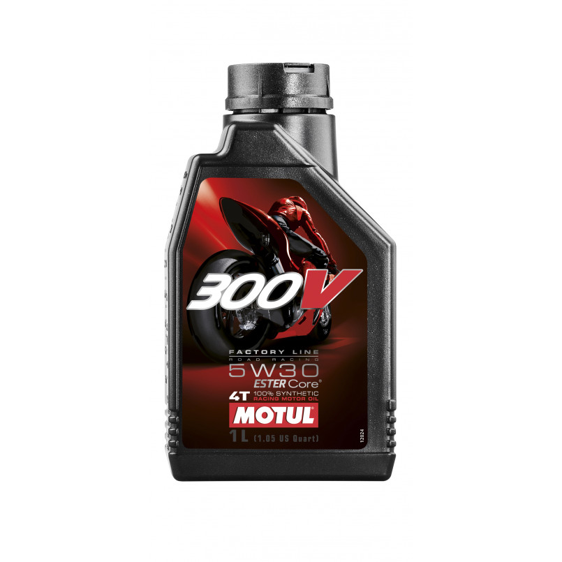 Олива моторна MOTUL 300V 4T Factory Line Road Racing SAE 5W30 12х1 L