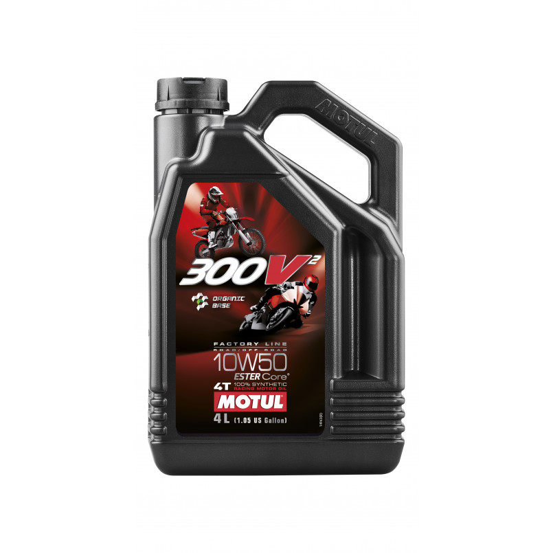 MOTUL 300V² 4T Factory Line Road/Off Road SAE 10W50 4х4 L - АКЦІЙНА ЦІНА