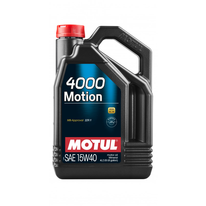 Олива моторна MOTUL 4000 Motion SAE 15W40 4x4 L