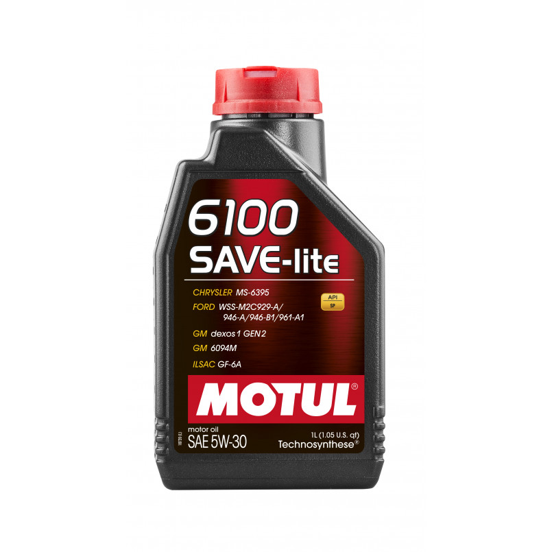 Олива моторна MOTUL 6100 Save-lite SAE 5W30 12X1 L