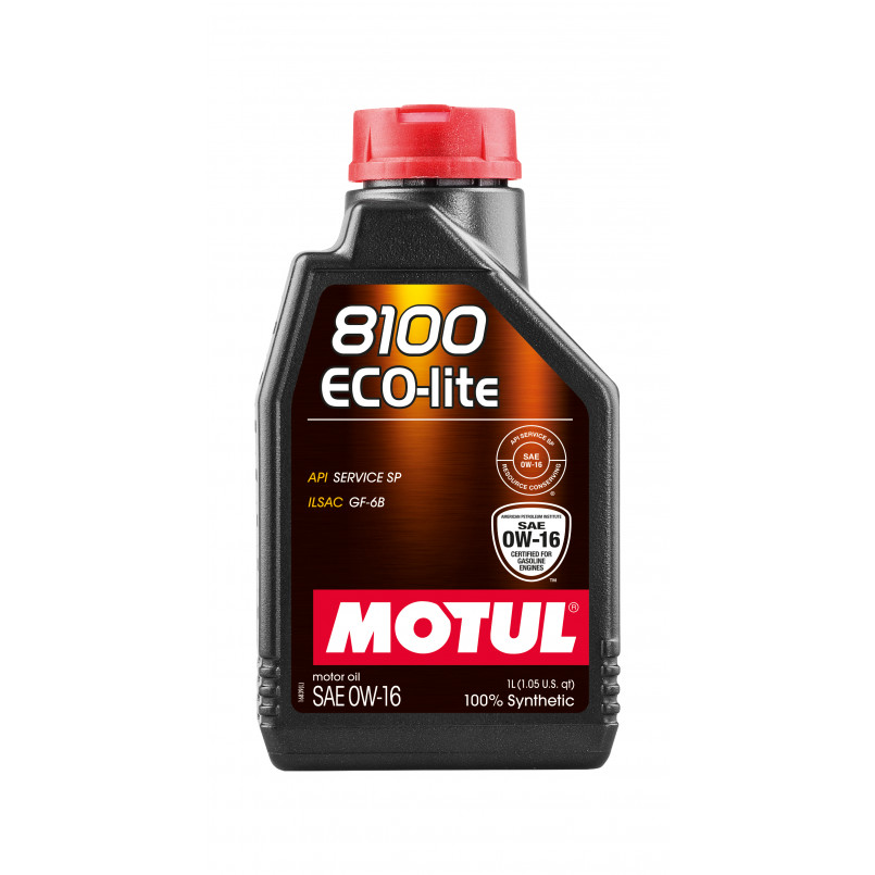 Олива моторна MOTUL 8100 Eco-lite SAE 0W16 12х1 L
