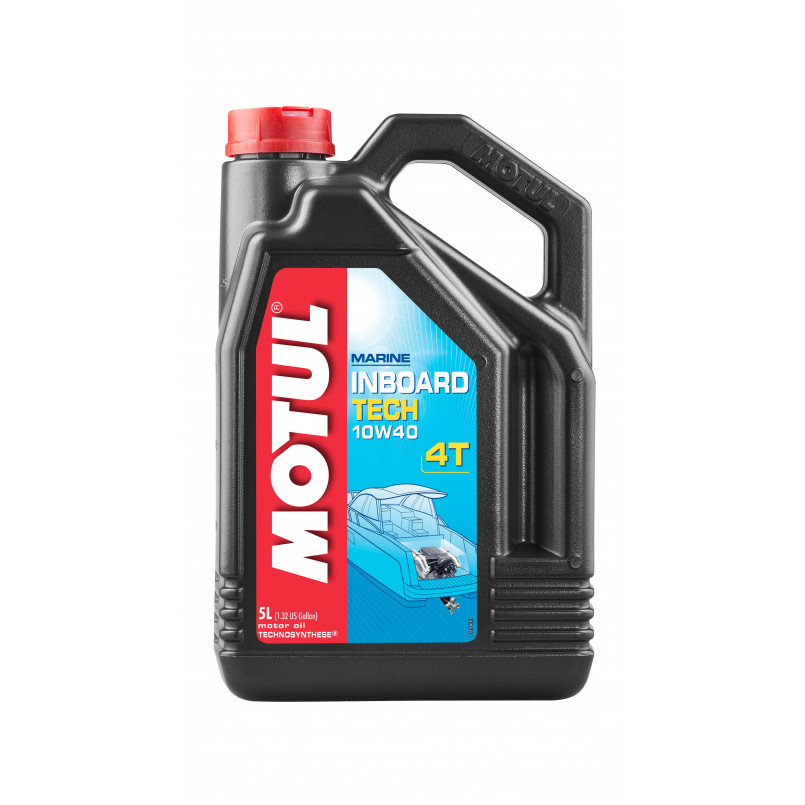 Олива моторна MOTUL Inboard Tech 4T SAE 10W40 4х5 L
