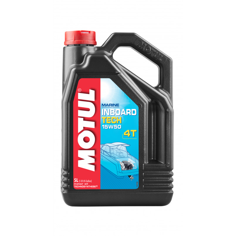 Олива моторна MOTUL Inboard Tech 4T SAE 15W50 4х5 L