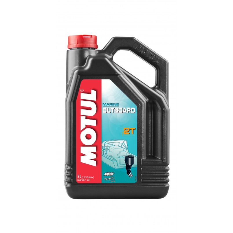Олива моторна MOTUL Outboard 2T 4х5 L