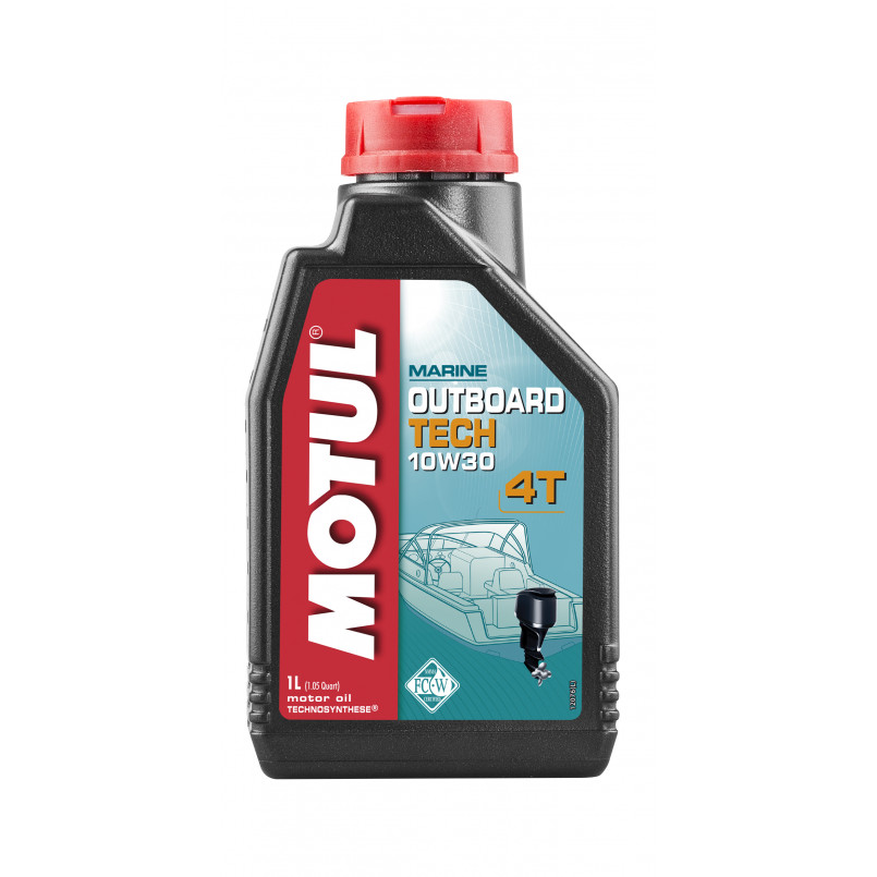 MOTUL Outboard Tech 4T SAE 10W30 12х1 L