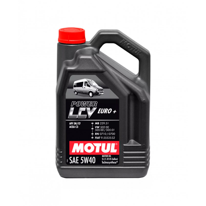 MOTUL Power LCV Euro+ SAE 5W40 4X5 L