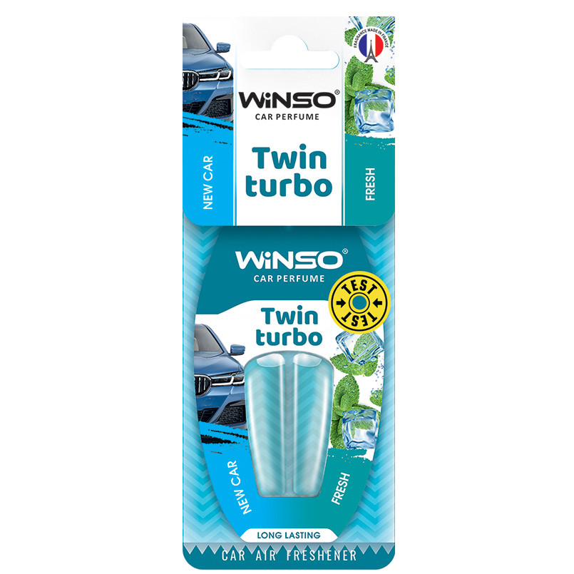 Освіжувач повітря з подвійною капсулою Twin Turbo - Car & Fresh,(30шт,/уп.)