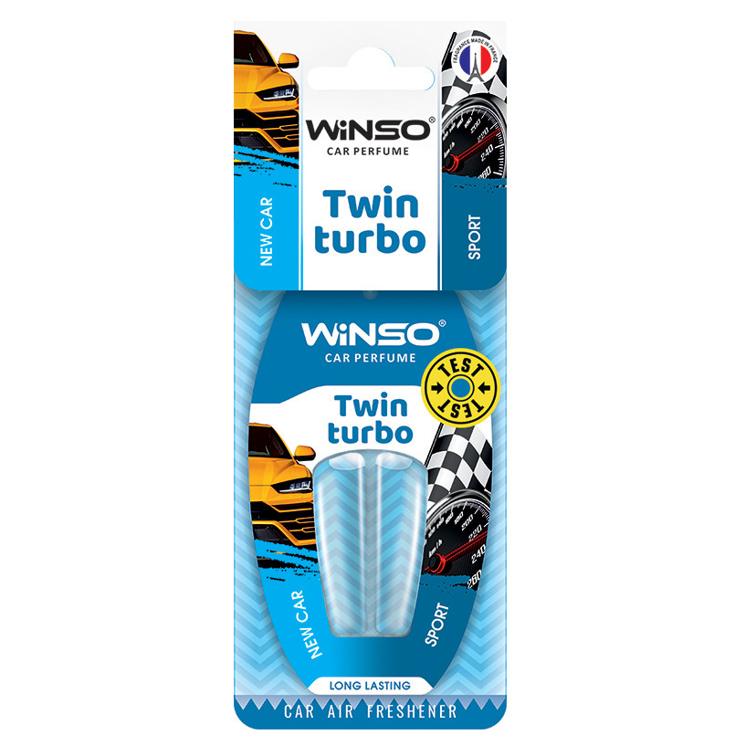 Освіжувач повітря з подвійною капсулою Twin Turbo - Car & Sport,(30шт./уп.)