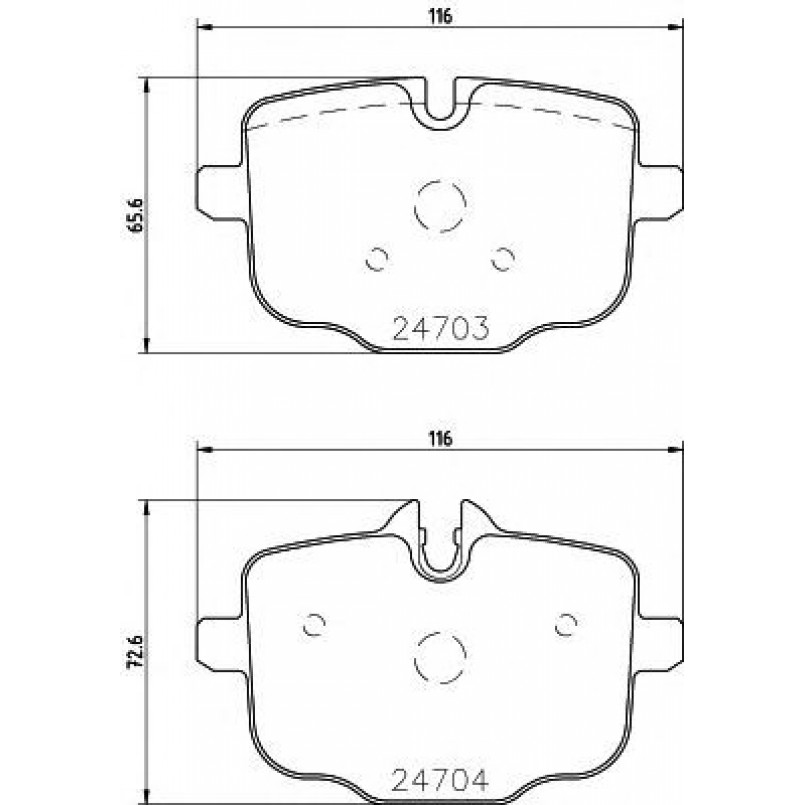 2470303 TEXTAR Гальмівні колодки до дисків