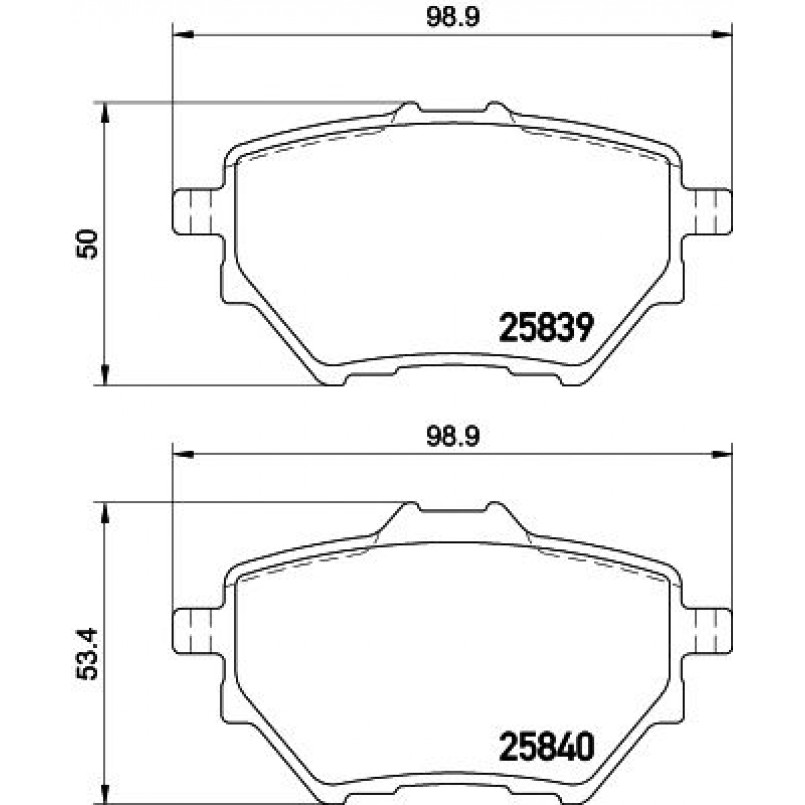2583901 TEXTAR Гальмівні колодки до дисків