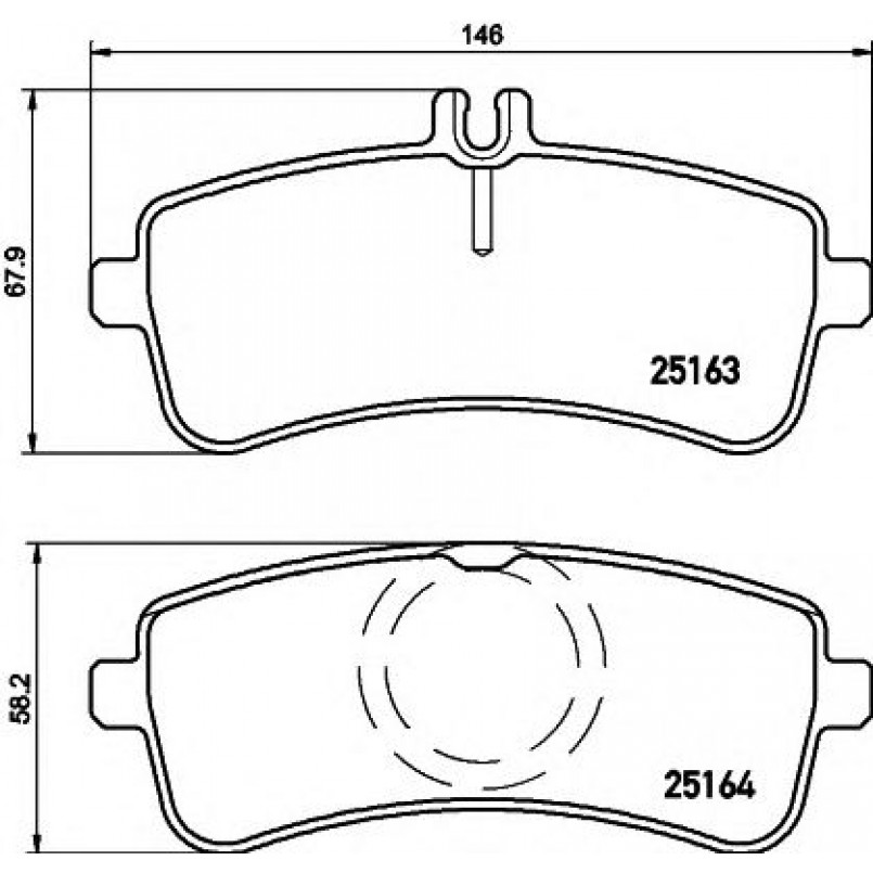 2516301 TEXTAR Гальмівні колодки до дисків